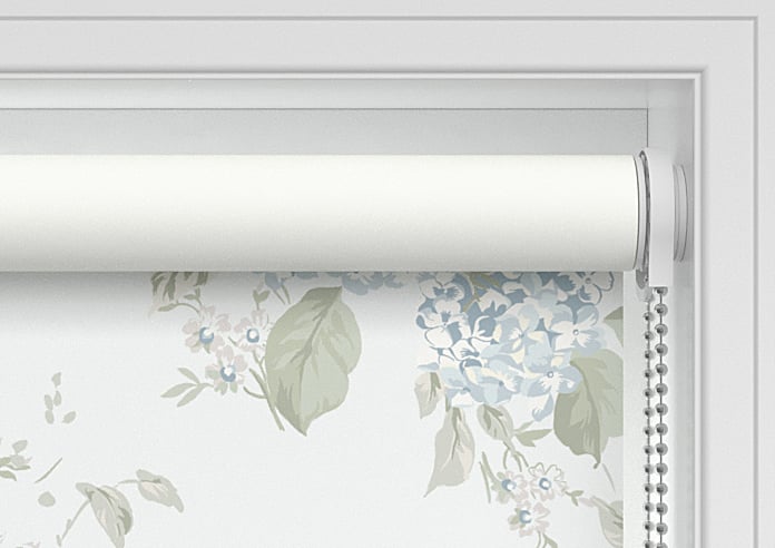 Shabby Chic by Rachel Ashwell Belle Hydrangea (Blackout), Duck Egg - Twist&Fit Roller Blind - Image 10